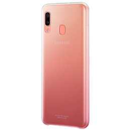 Чехол Samsung A20 Gradation Cover Pink