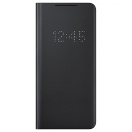 Чехол-книга Samsung Galaxy S21 Ultra LED View Cover Black