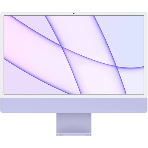 Моноблок Apple iMac 24" Retina 4,5K (M1 8C CPU, 8C GPU) 8/256GB SSD фиолетовый в рассрочку без первоначального взноса и переплат