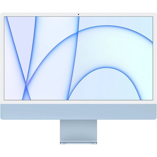 Моноблок Apple iMac 24" Retina 4,5K (M1 8C CPU, 8C GPU) 8/512GB SSD синий в рассрочку без первоначального взноса и переплат