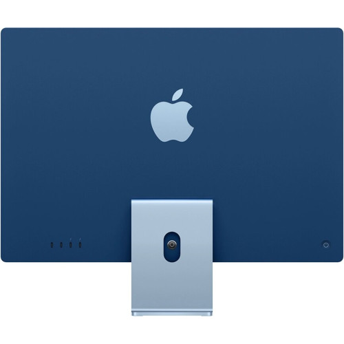 Моноблок Apple iMac 24" Retina 4,5K (M1 8C CPU, 8C GPU) 8/512GB SSD синий в рассрочку без первоначального взноса и переплат