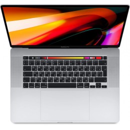 Ноутбук Apple MacBook Pro 16 with Retina display and Touch Bar Late 2019 (Intel Core i9 2300MHz/16"/3072x1920/16GB/1024GB SSD/DVD нет/AMD Radeon Pro 5500M 4GB/Wi-Fi/Bluetooth/macOS) серебристый