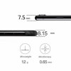 Чехол iPhone 7/8 Plus Pitaka MagEZ Case Черно-Серый (в полоску)/Кевлар (арамид) в рассрочку без первоначального взноса и переплат