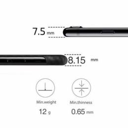 Чехол iPhone 7/8 Plus Pitaka MagEZ Case Черно-Серый (в полоску)/Кевлар (арамид)