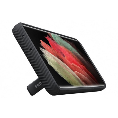 Чехол-накладка Samsung Galaxy S21 Ultra Protective Standing Cover Black в рассрочку без первоначального взноса и переплат