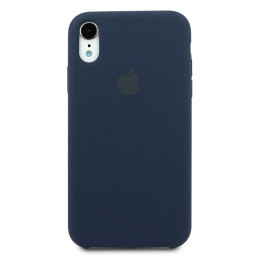 Чехол iPhone XR Silicone Case Midnight Blue