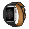 Apple Watch Hermès S6 40mm (Cellular) Silver Stainless Steel Case / Noir Double Tour в рассрочку