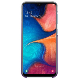 Чехол Samsung A20 Gradation Cover Violet