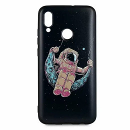 Чехол Xiaomi Redmi Note 7 Силикон Cosmo Moon