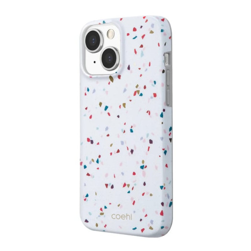 Чехол iPhone 13 Uniq Coehl Terrazzo White в рассрочку без первоначального взноса и переплат