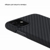 Чехол iPhone 11 Pitaka Черно-Серый/Кевлар (арамид) в рассрочку без первоначального взноса и переплат