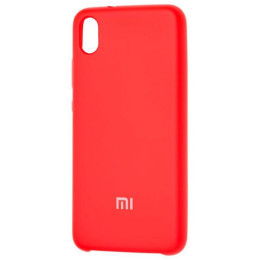Чехол Xiaomi Redmi 7A Silicone Cover Red