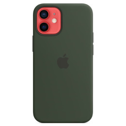 Чехол iPhone 12 mini Silicone Case MagSafe Cyprus Green