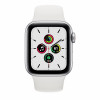 Apple Watch SE 40mm (Cellular) Silver Aluminum Case / White Sport Band в рассрочку без первоначального взноса и переплат
