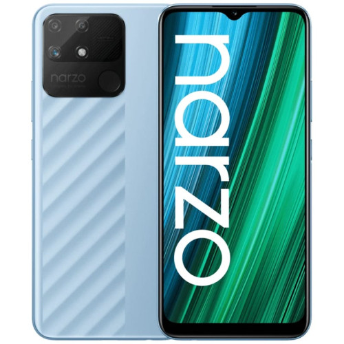 Realme Narzo 50A 4/128GB Oxygen Blue в рассрочку без первоначального взноса и переплат