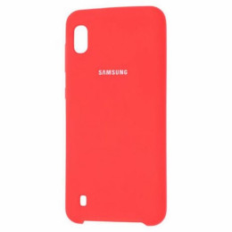 Чехол Samsung A10 Silicone Cover Red