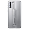 Чехол-накладка Samsung Galaxy S21 Plus Protective Standing Cover Silver в рассрочку