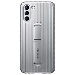 Чехол-накладка Samsung Galaxy S21 Plus Protective Standing Cover Silver