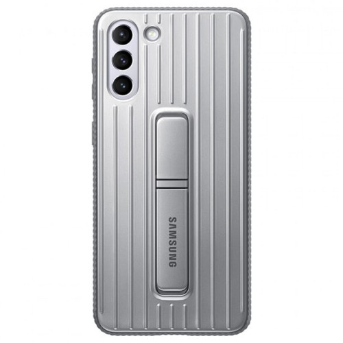 Чехол-накладка Samsung Galaxy S21 Plus Protective Standing Cover Silver в рассрочку без первоначального взноса и переплат
