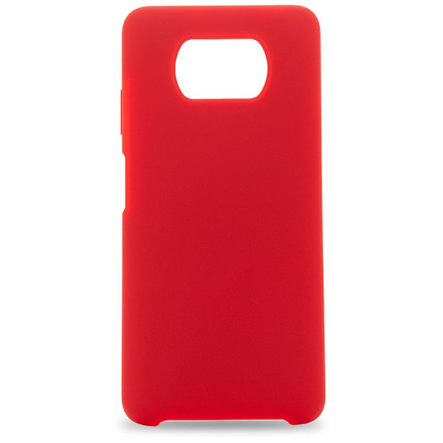 Чехол Poco X3 Silicone Red в рассрочку без первоначального взноса и переплат