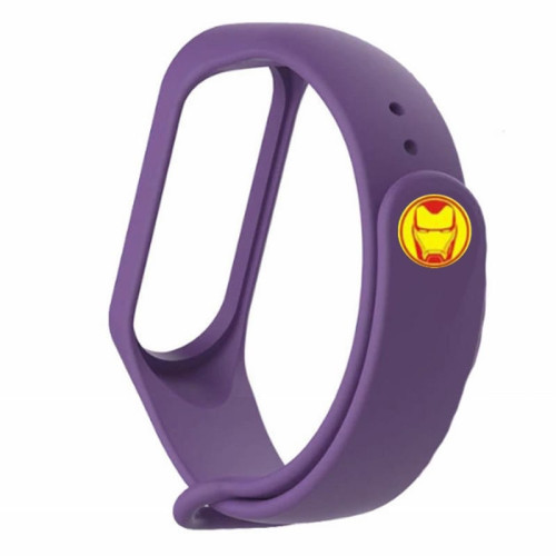 Ремешок для Mi Band 4 Iron Man Violet в рассрочку без первоначального взноса и переплат