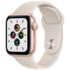 Apple Watch SE 44mm Gold Aluminum Case /Starlight Sport Band в рассрочку