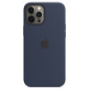 Чехол iPhone 12 Pro Max Silicone Case MagSafe Deep Navy в рассрочку без первоначального взноса и переплат