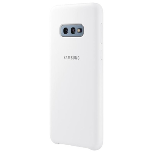 Чехол Samsung Galaxy S10e Silicone Cover White в рассрочку без первоначального взноса и переплат