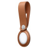 Кожаный брелок-подвеска AirTag Saddle Brown в рассрочку без первоначального взноса и переплат