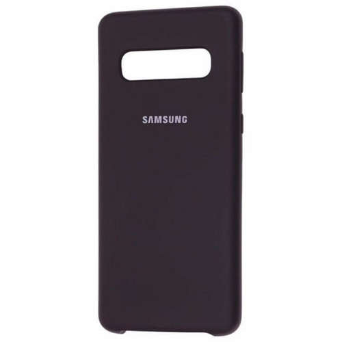 Чехол Samsung S10 Silicone Cover Black в рассрочку без первоначального взноса и переплат