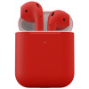 Apple AirPods 2 Красный Матовый (с функцией беспроводной зарядки) в рассрочку