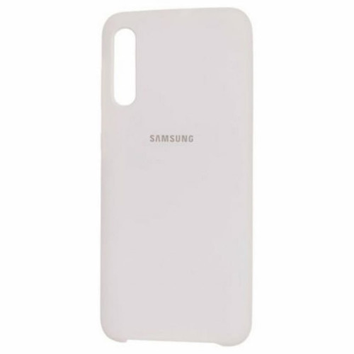 Чехол Samsung A30S/A50 Silicone Cover White в рассрочку без первоначального взноса и переплат