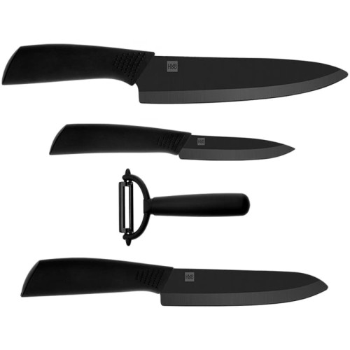 Xiaomi Huo Hou Nano Ceramic Knife Black (Набор ножей) в рассрочку без первоначального взноса и переплат