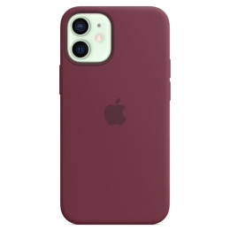 Чехол iPhone 12 mini Silicone Case MagSafe Plum