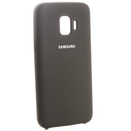 Чехол Samsung J2 Pro (2018) Silicone Cover Серый