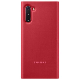 Чехол Samsung Note 10 LED View Cover Red