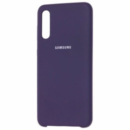Чехол Samsung A30S/A50 Silicone Cover Midnight Blue