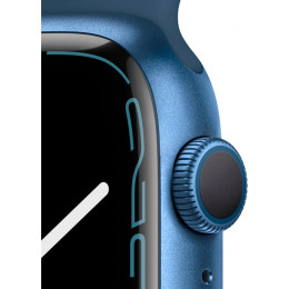 Apple Watch S7 41mm Blue Aluminum Case / Abyss Blue Sport Band