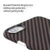 Чехол iPhone 7/8/SE(2020) Pitaka MagEZ Case Черно-Коричневый (в полоску)/Кевлар (арамид) в рассрочку без первоначального взноса и переплат