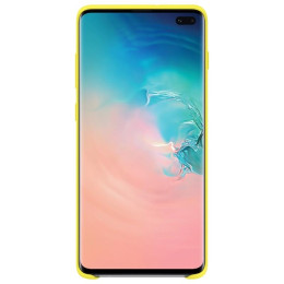 Чехол Samsung Galaxy S10 Plus Silicone Cover Yellow
