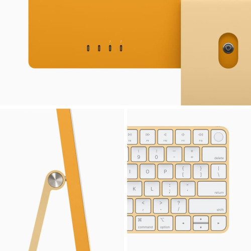 Apple iMac 24 M1(8-Core GPU)/8GB/256GB (Z12SIMAC01 - Mid 2021) Yellow в рассрочку без первоначального взноса и переплат