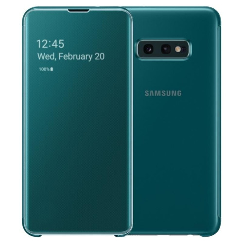 Чехол Samsung Galaxy S10e Clear View Cover Green в рассрочку без первоначального взноса и переплат