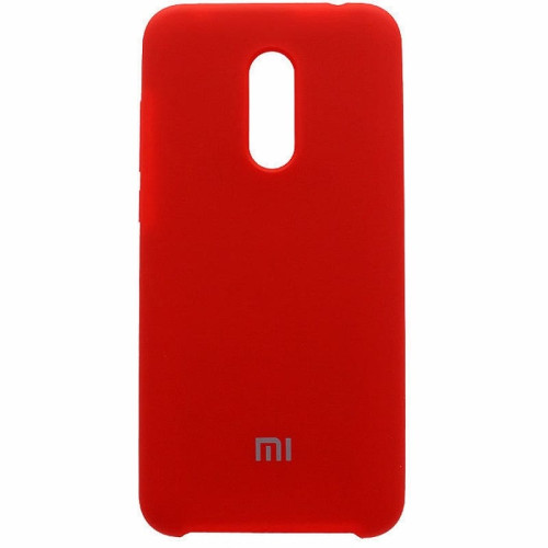 Чехол Xiaomi Redmi 5 Silicone Cover Red в рассрочку без первоначального взноса и переплат