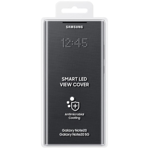 Чехол Samsung Galaxy Note 20 LED View Cover Black в рассрочку без первоначального взноса и переплат