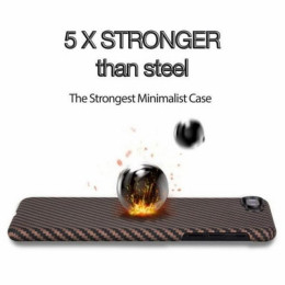 Чехол iPhone 7/8 Plus Pitaka MagEZ Case Розовое Золото (в полоску)/Кевлар (арамид)