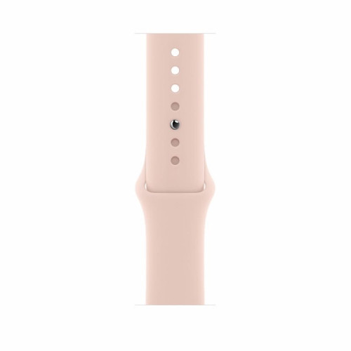 Apple Watch S6 44mm (Cellular) Gold Aluminum Case / Pink Sand Sport Band в рассрочку без первоначального взноса и переплат
