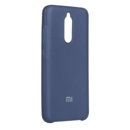 Чехол Xiaomi Redmi Poco F1 Silicone Cover Dark Blue