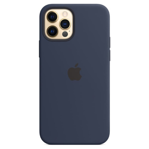 Чехол iPhone 12/12 Pro Silicone Case MagSafe Deep Navy в рассрочку без первоначального взноса и переплат