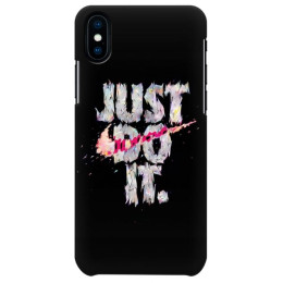 Чехол iPhone 7/8 Galaxy Силикон Just do it