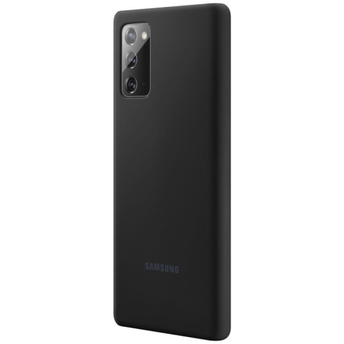 Чехол Samsung Galaxy Note 20 Silicone Cover Black в рассрочку без первоначального взноса и переплат